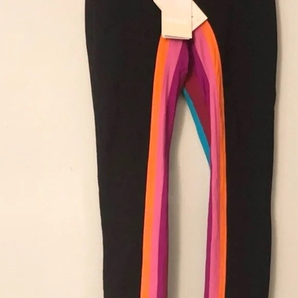 Colorful Striped Women's Leggings
